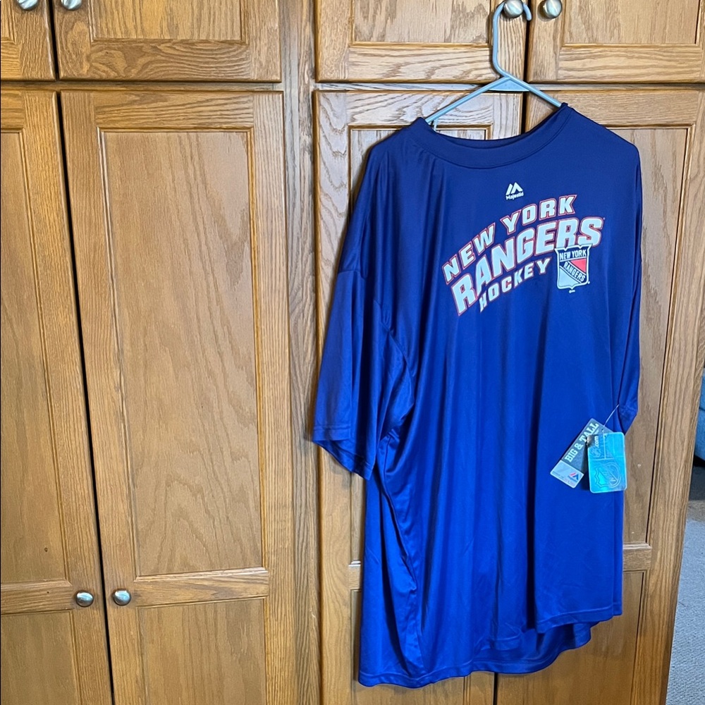Majestic Blue 4XL Sports Shirt